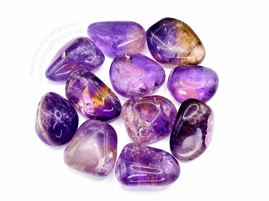 Tumbled Ametrine