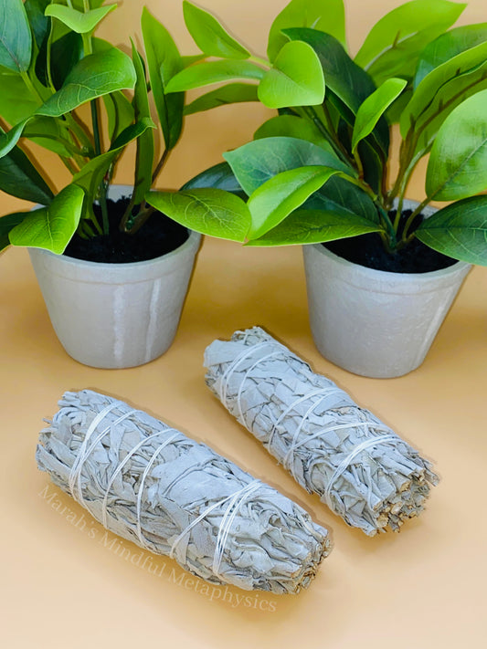 4” White Sage Smudge Stick (Cleansing)