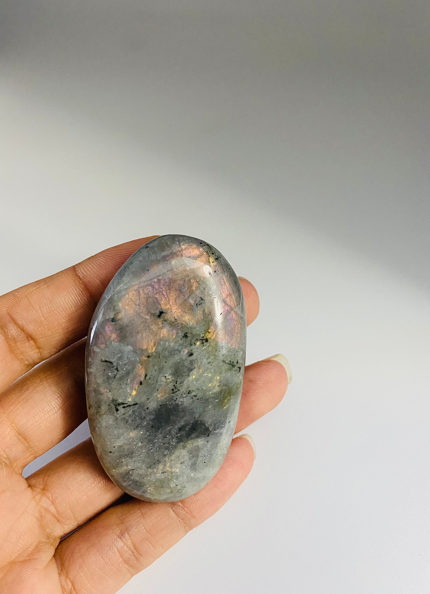 Labradorite Palm Stone