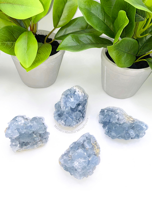 Celestite Crystal Druzy