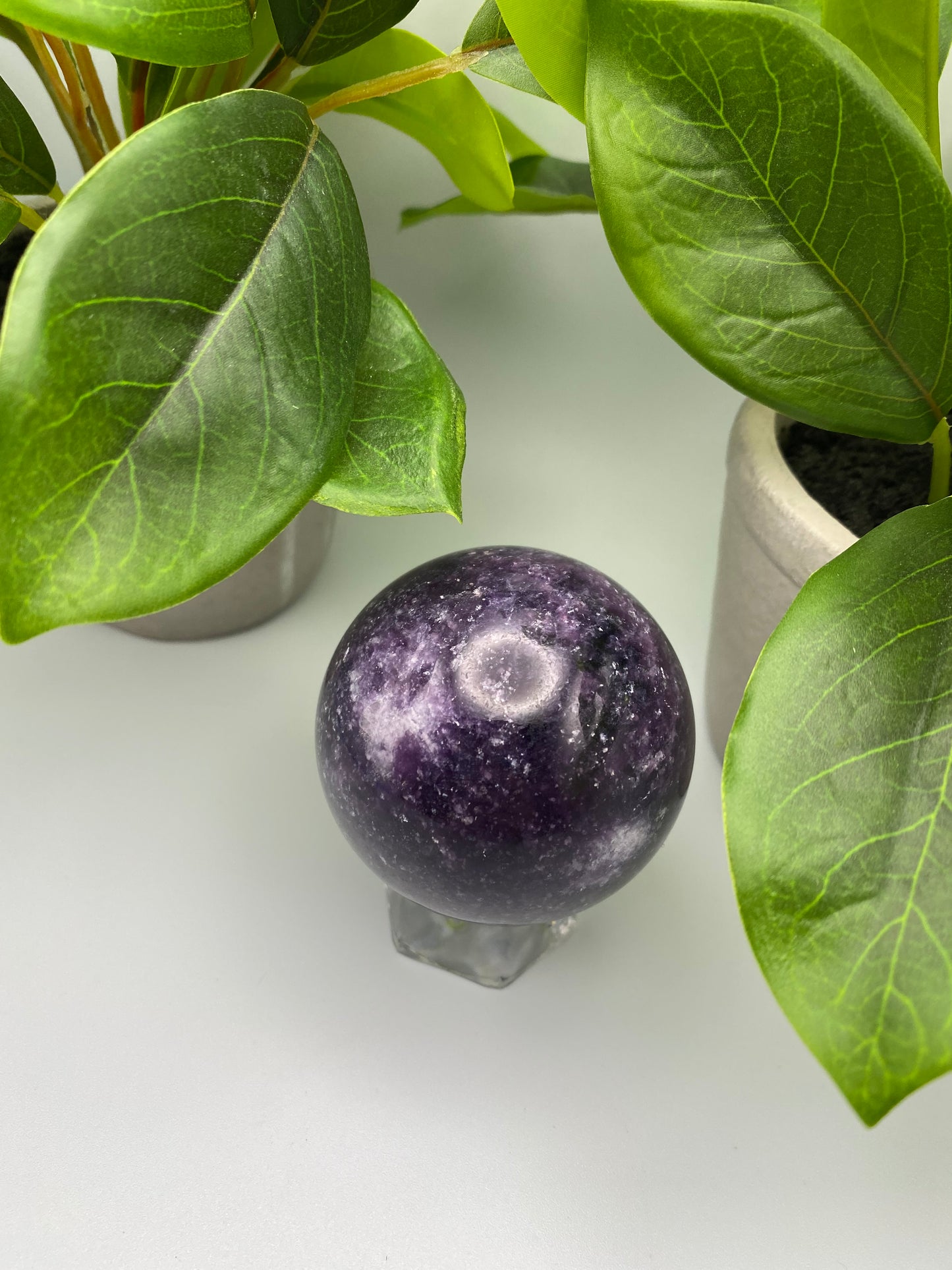 Lepidolite Sphere