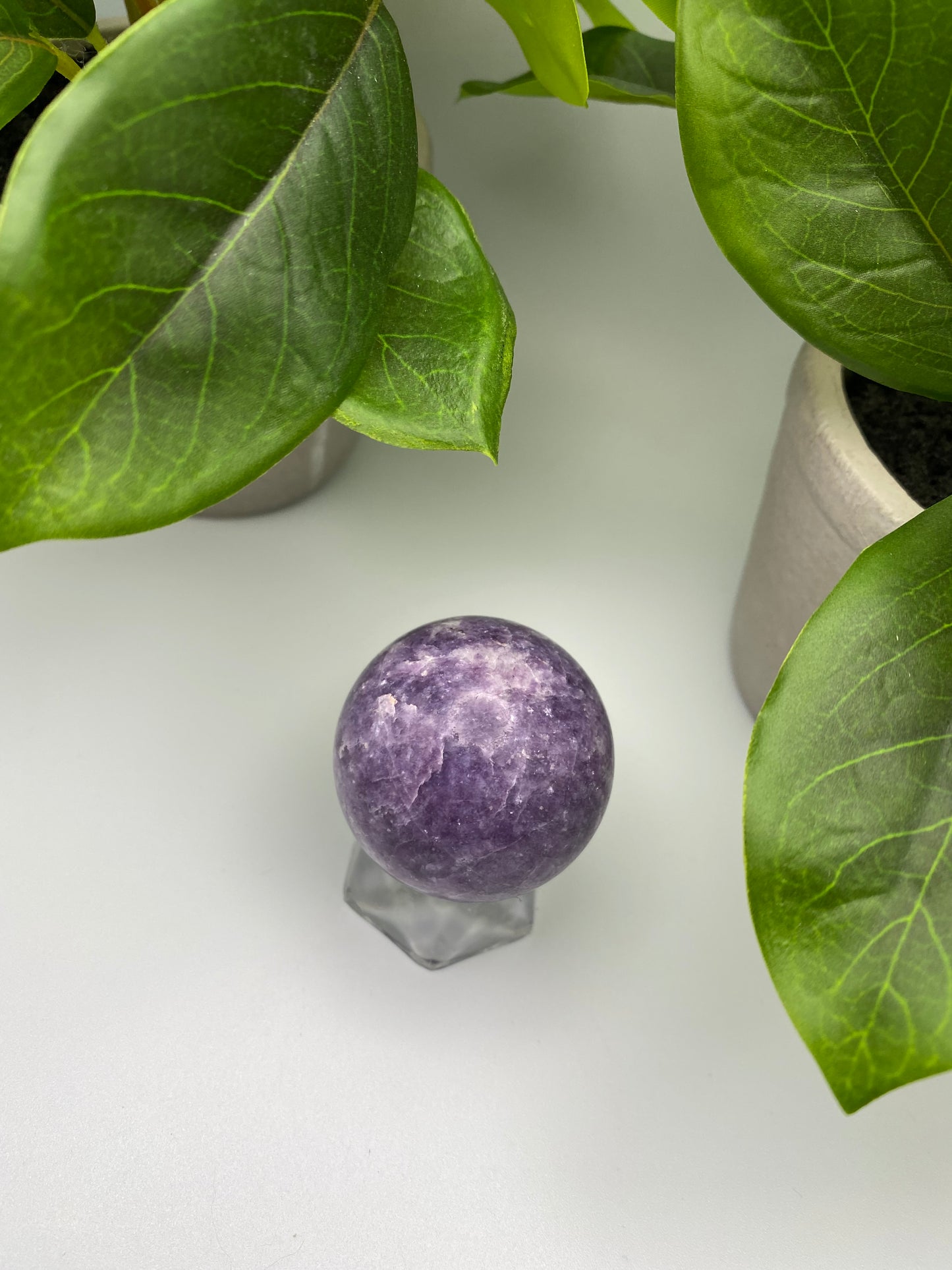 Lepidolite Sphere