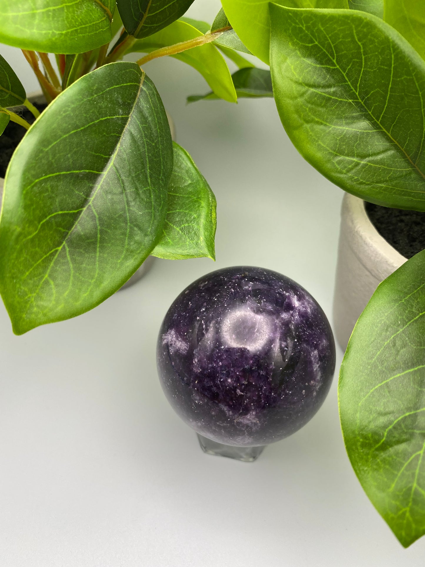 Lepidolite Sphere