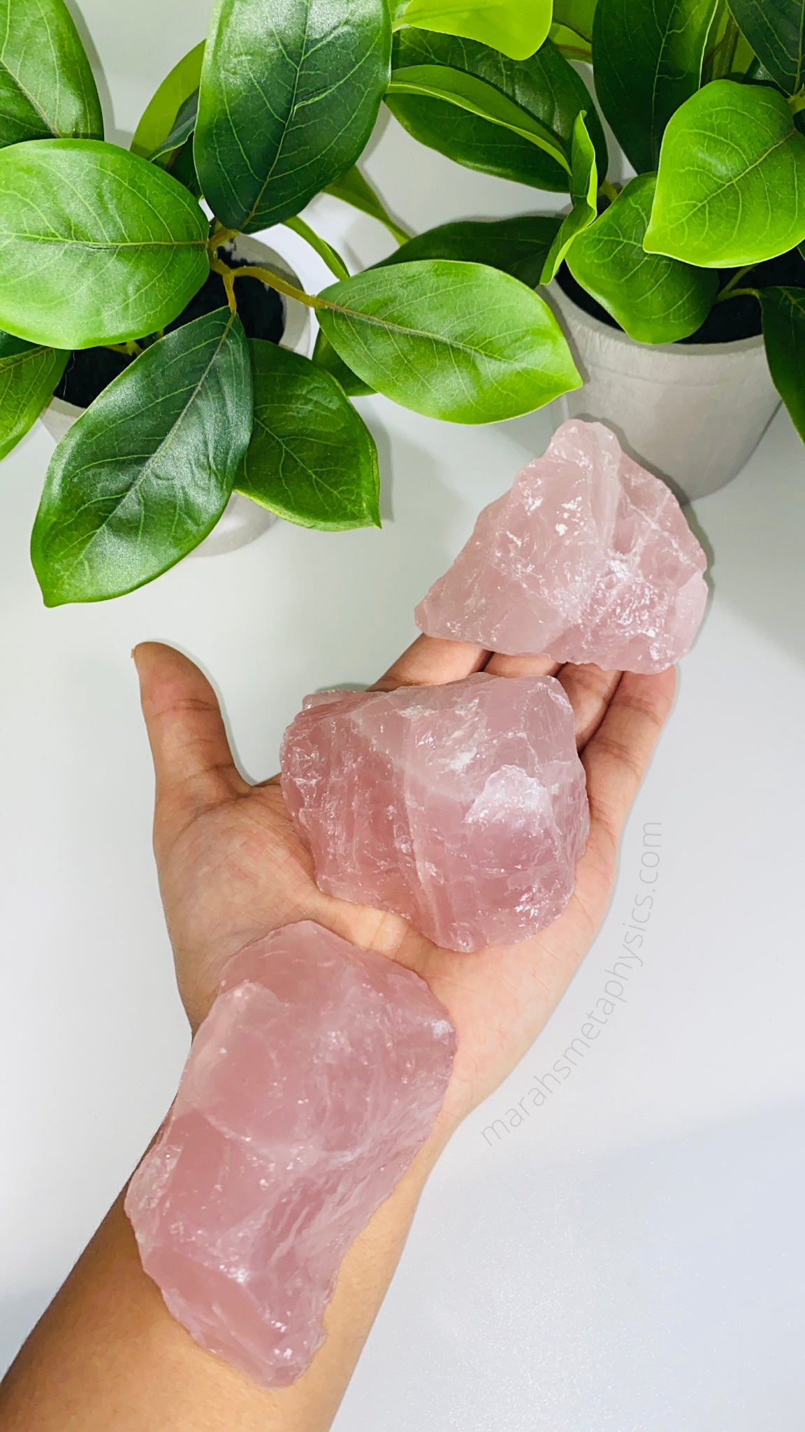 Raw Rose Quartz chunk