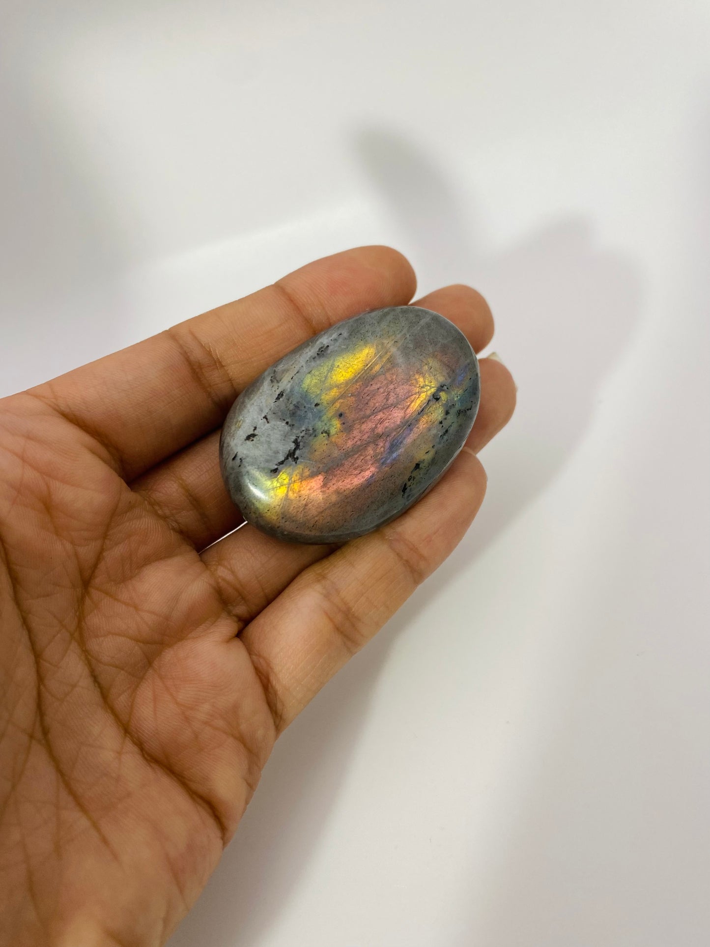 Labradorite Palm Stone