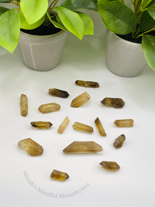 Natural Citrine Point