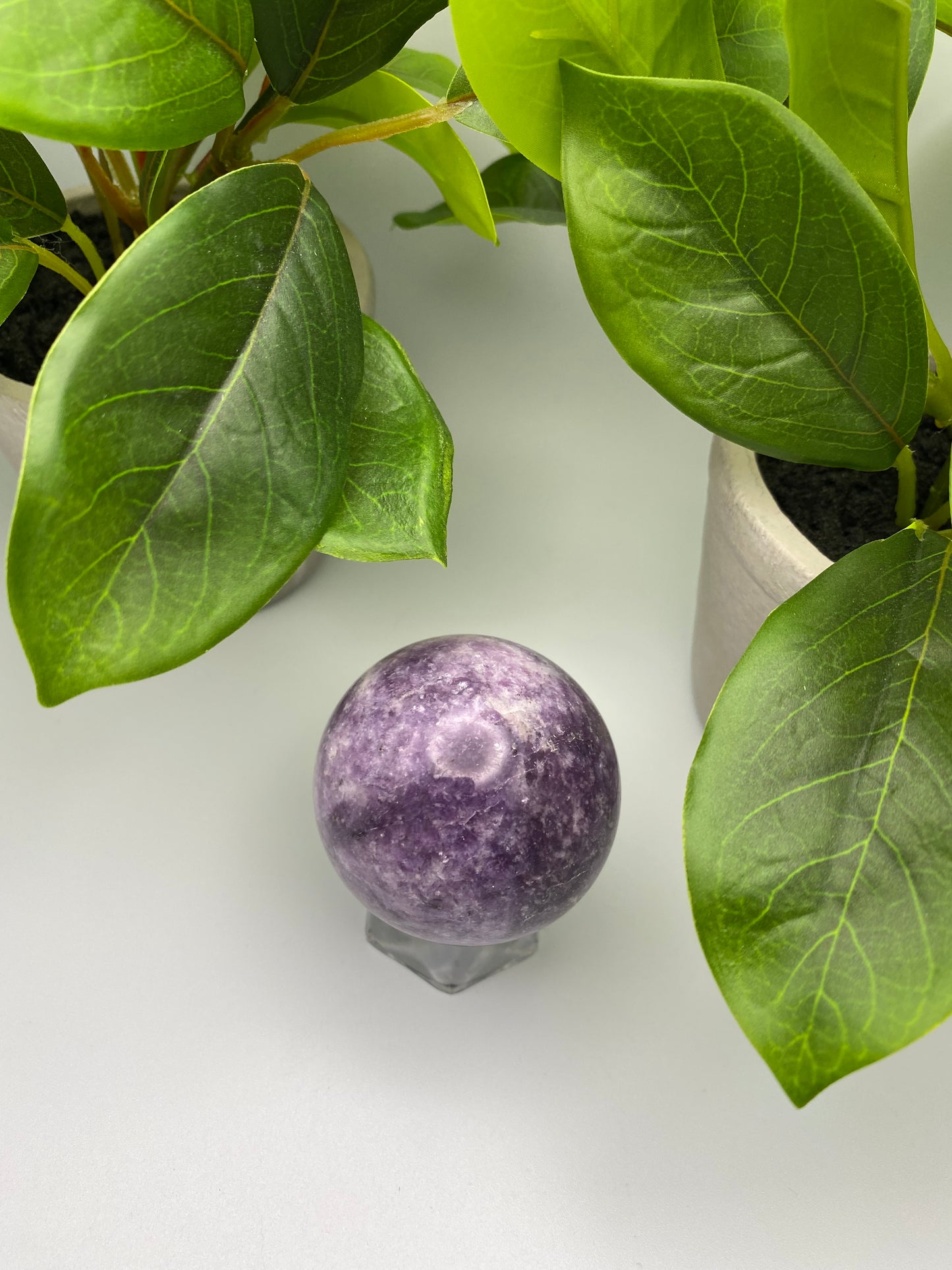 Lepidolite Sphere