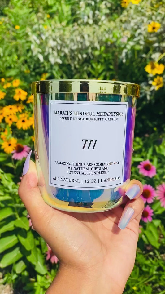 Sweet Synchronicity 777 Candle