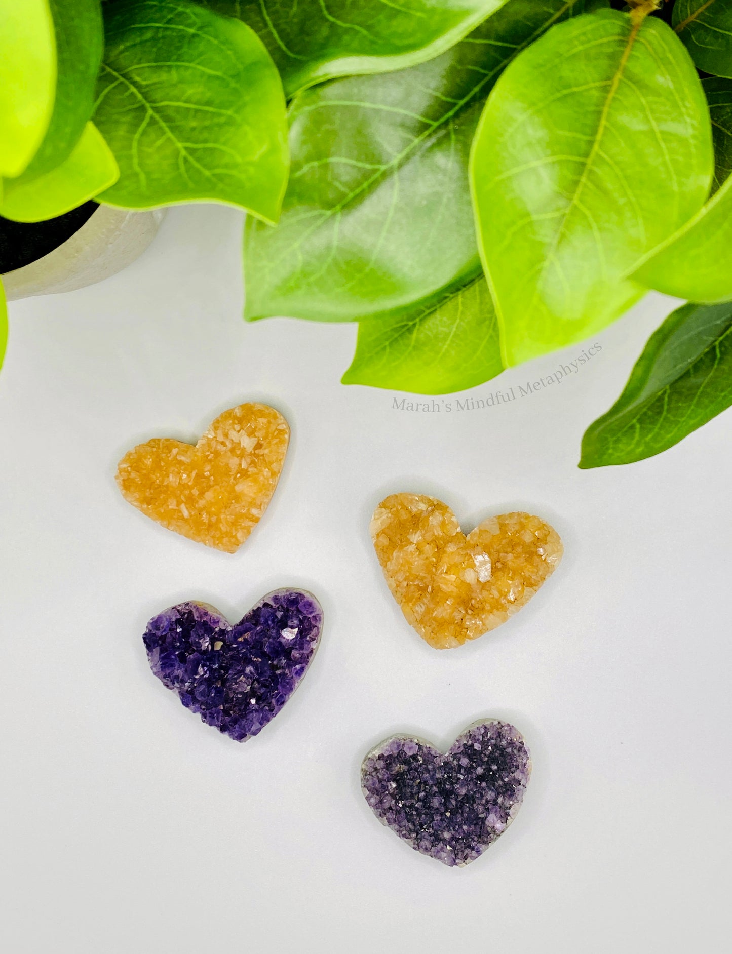 Druzy Hearts