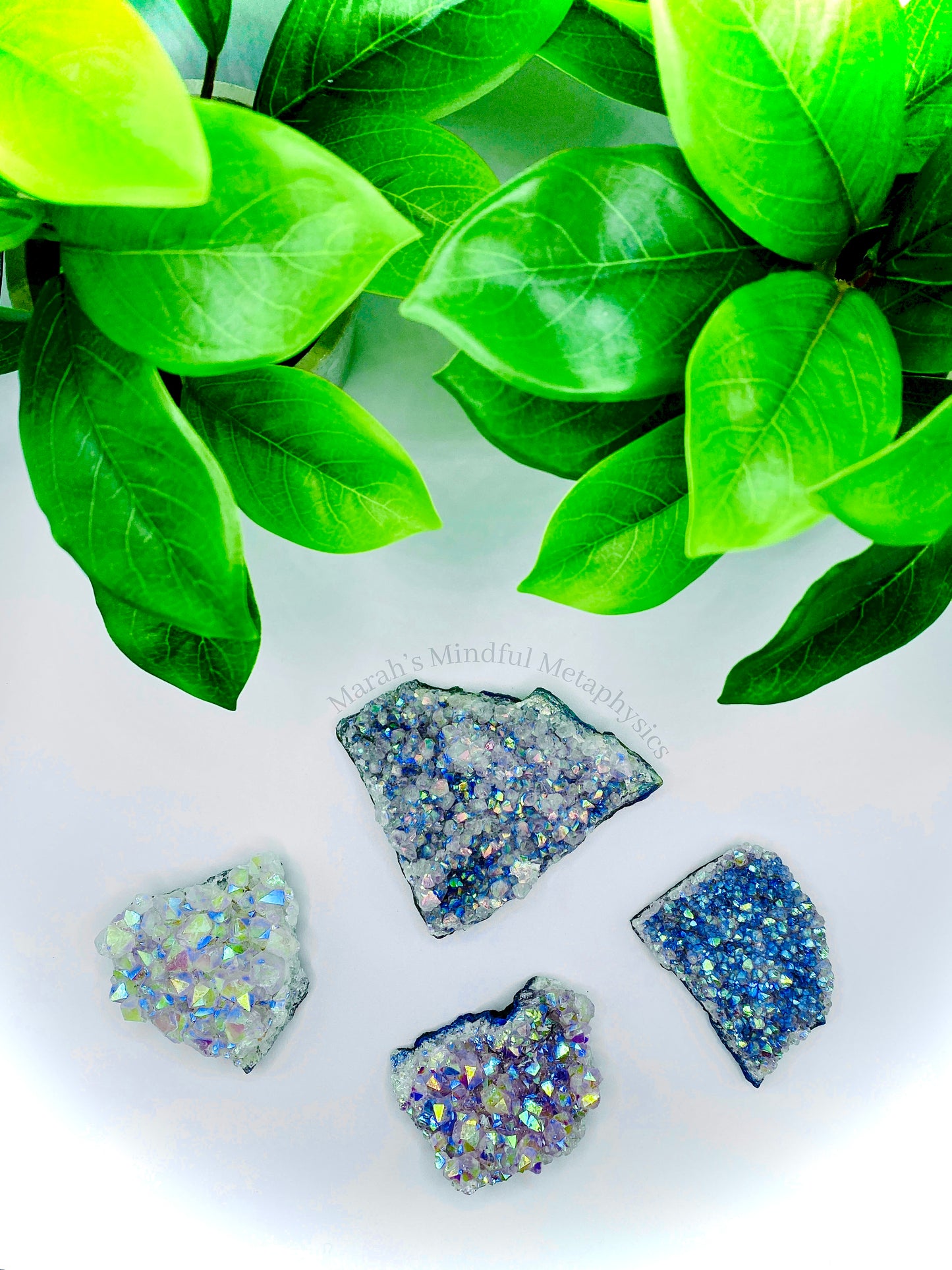 Blue Aura Druzy