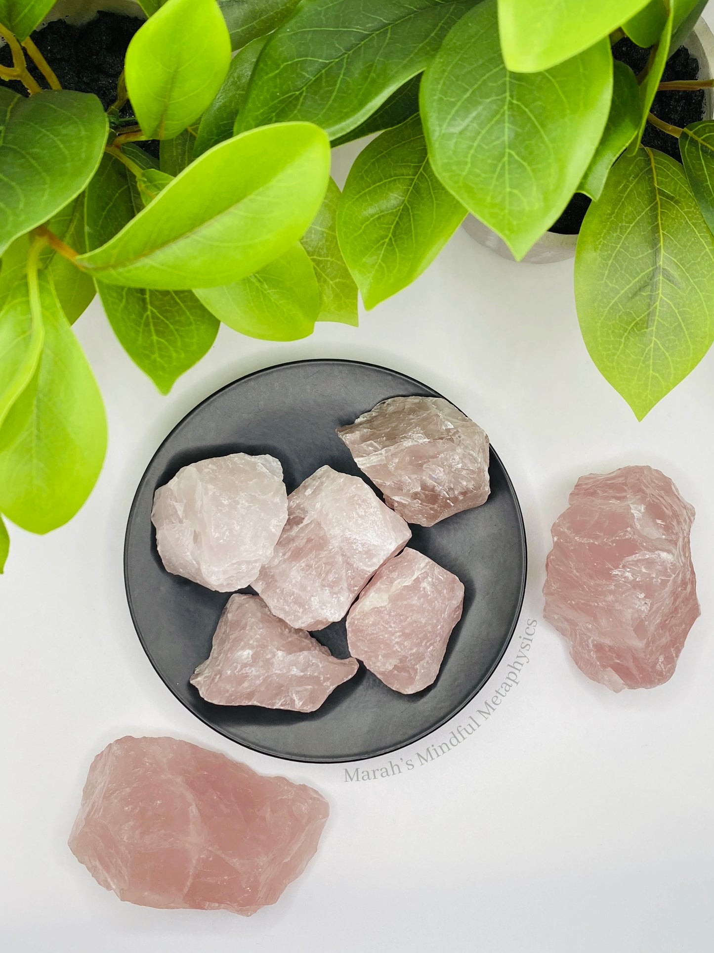 Raw Rose Quartz chunk