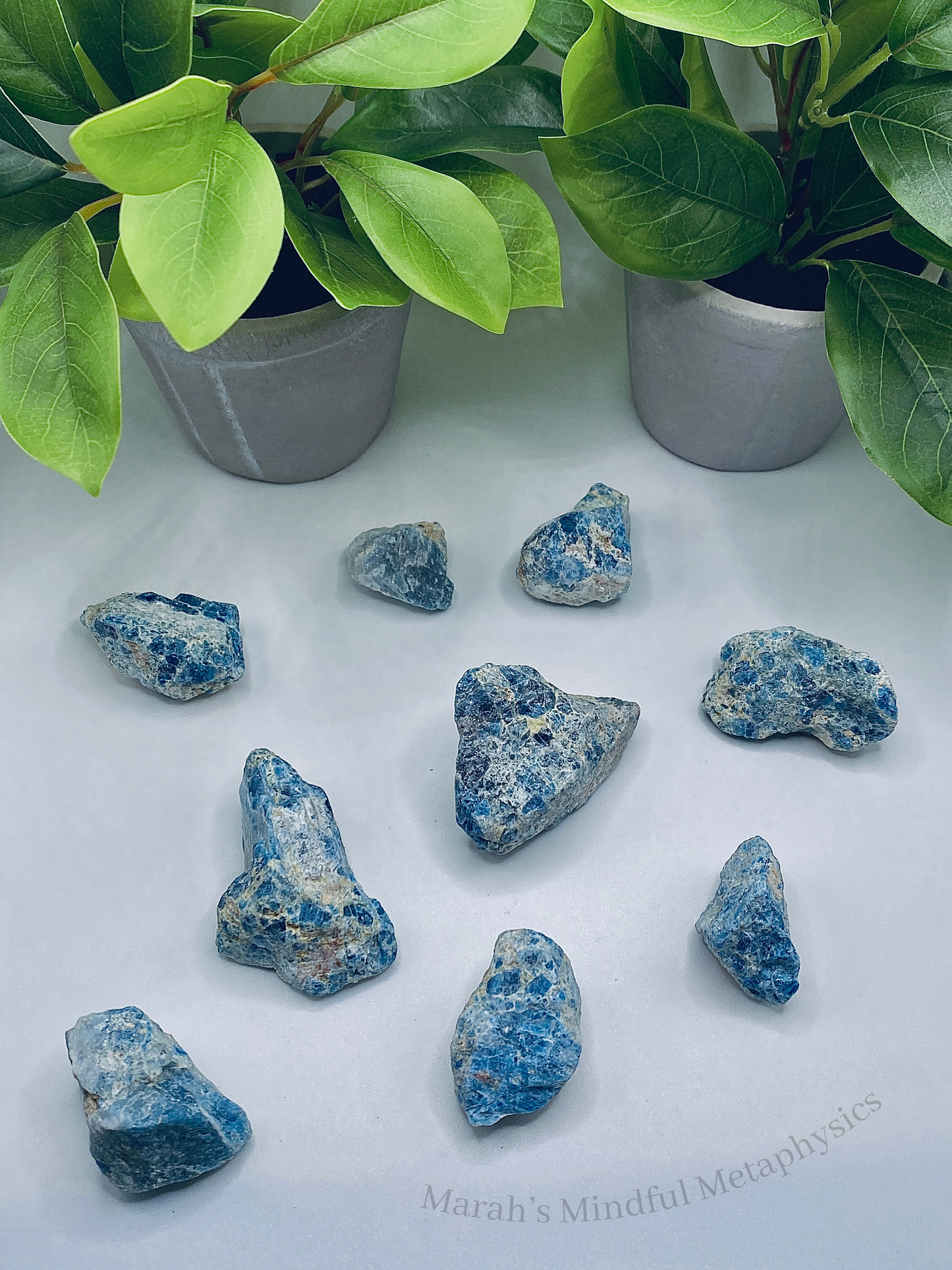 Rough Blue Apatite