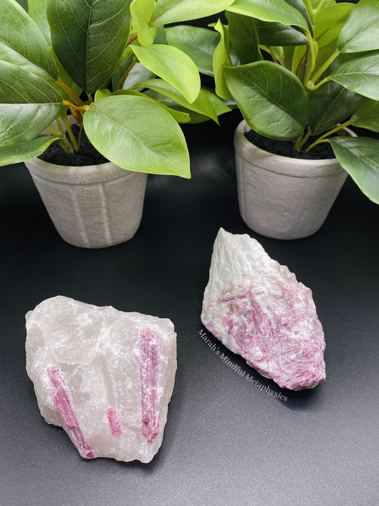 Rough Pink Tourmaline (6.5-7.5oz)