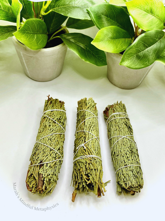 5” Cedar Sage Stick (Renewal & Positivity)