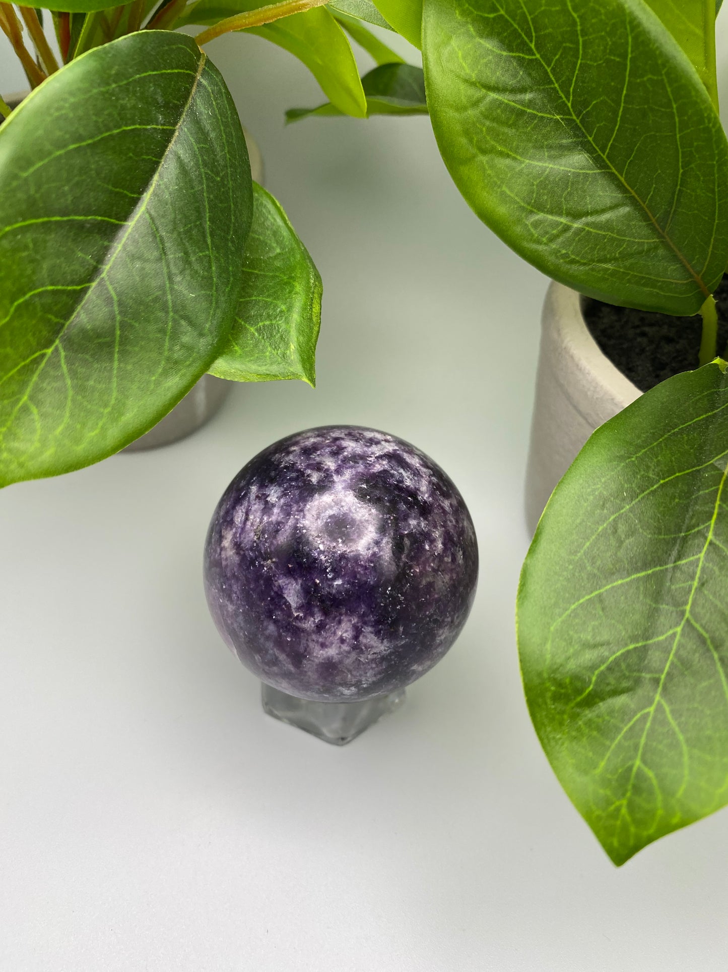 Lepidolite Sphere