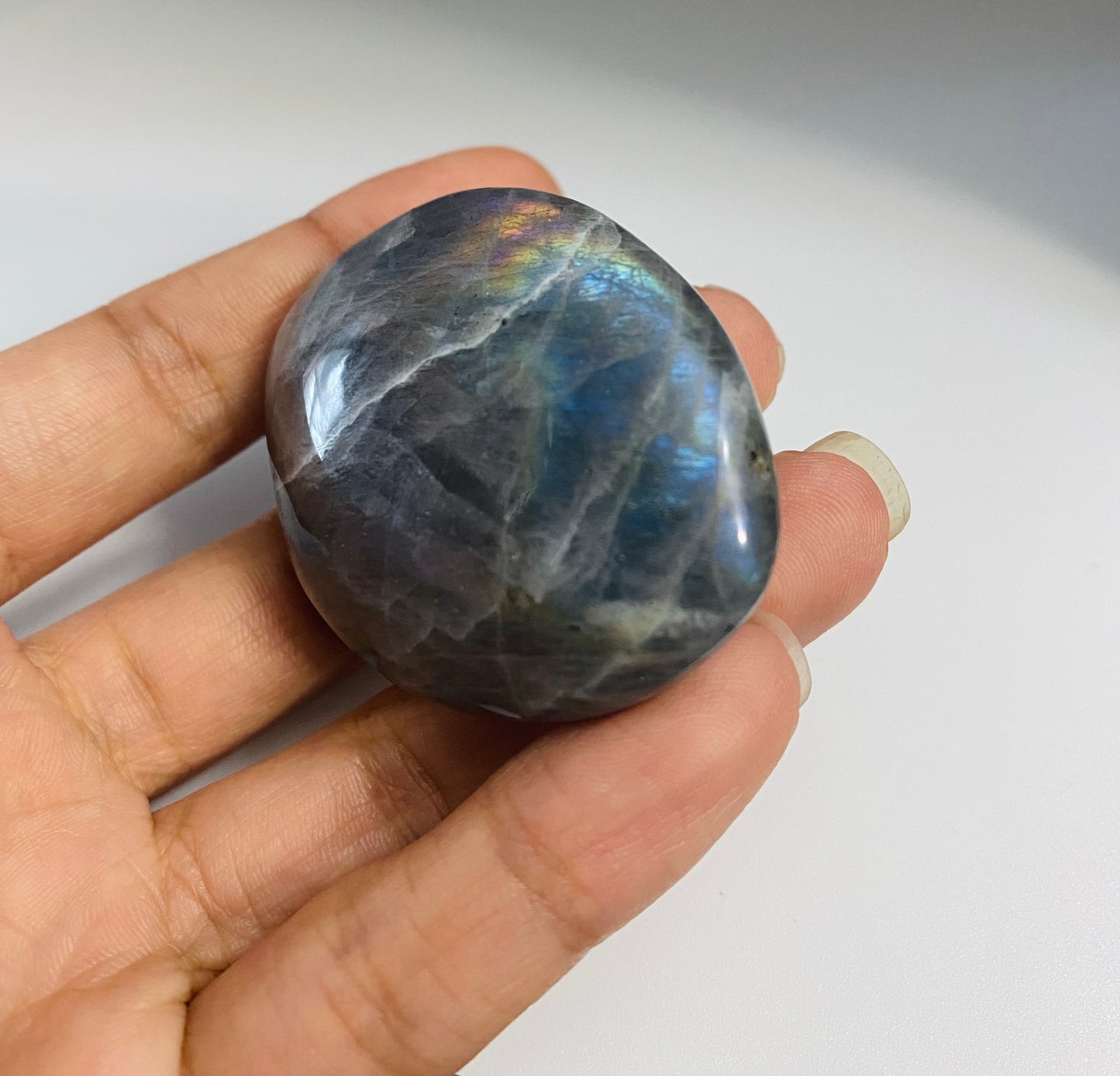 Labradorite Palm Stone