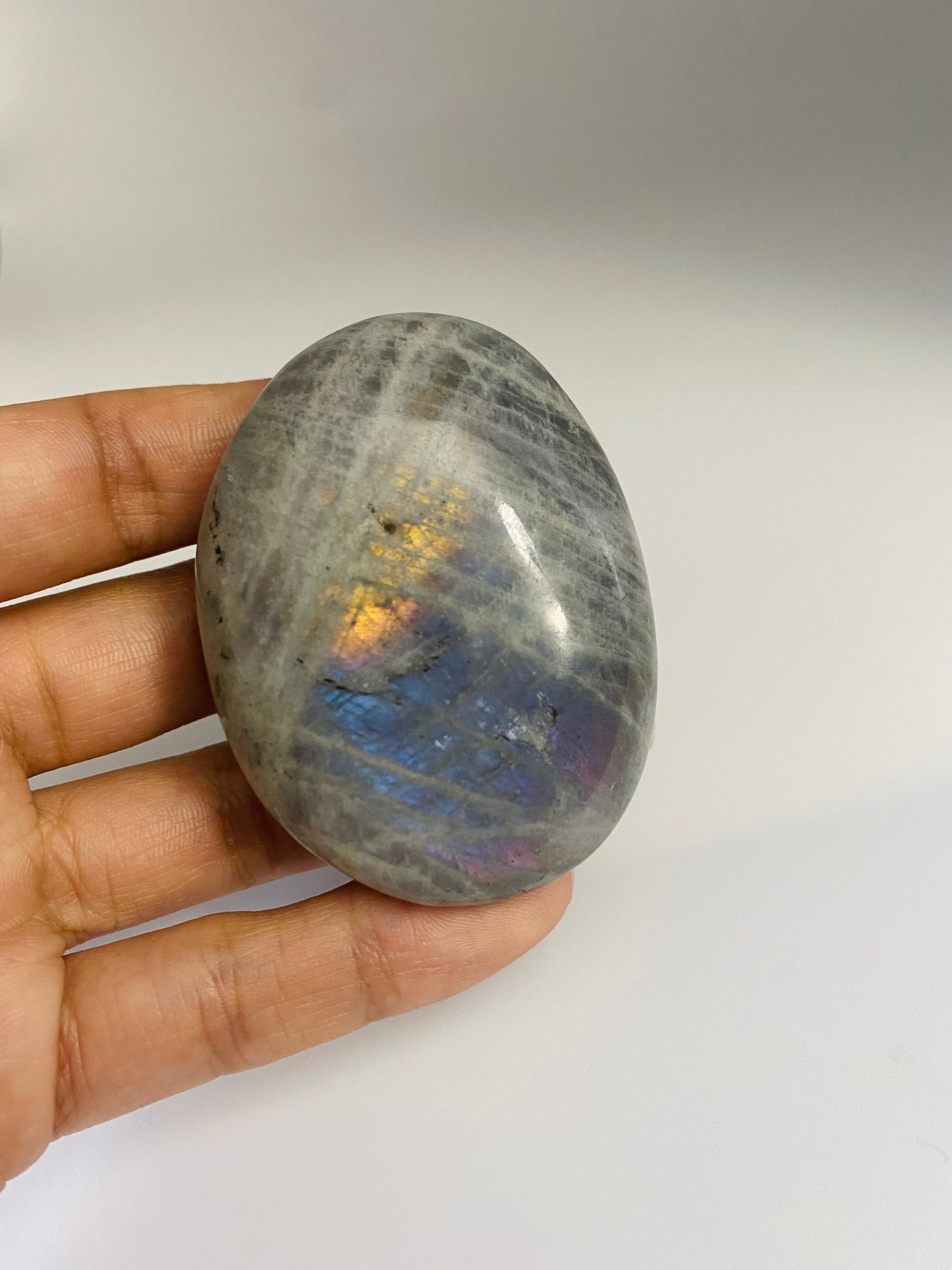 Labradorite Palm Stone