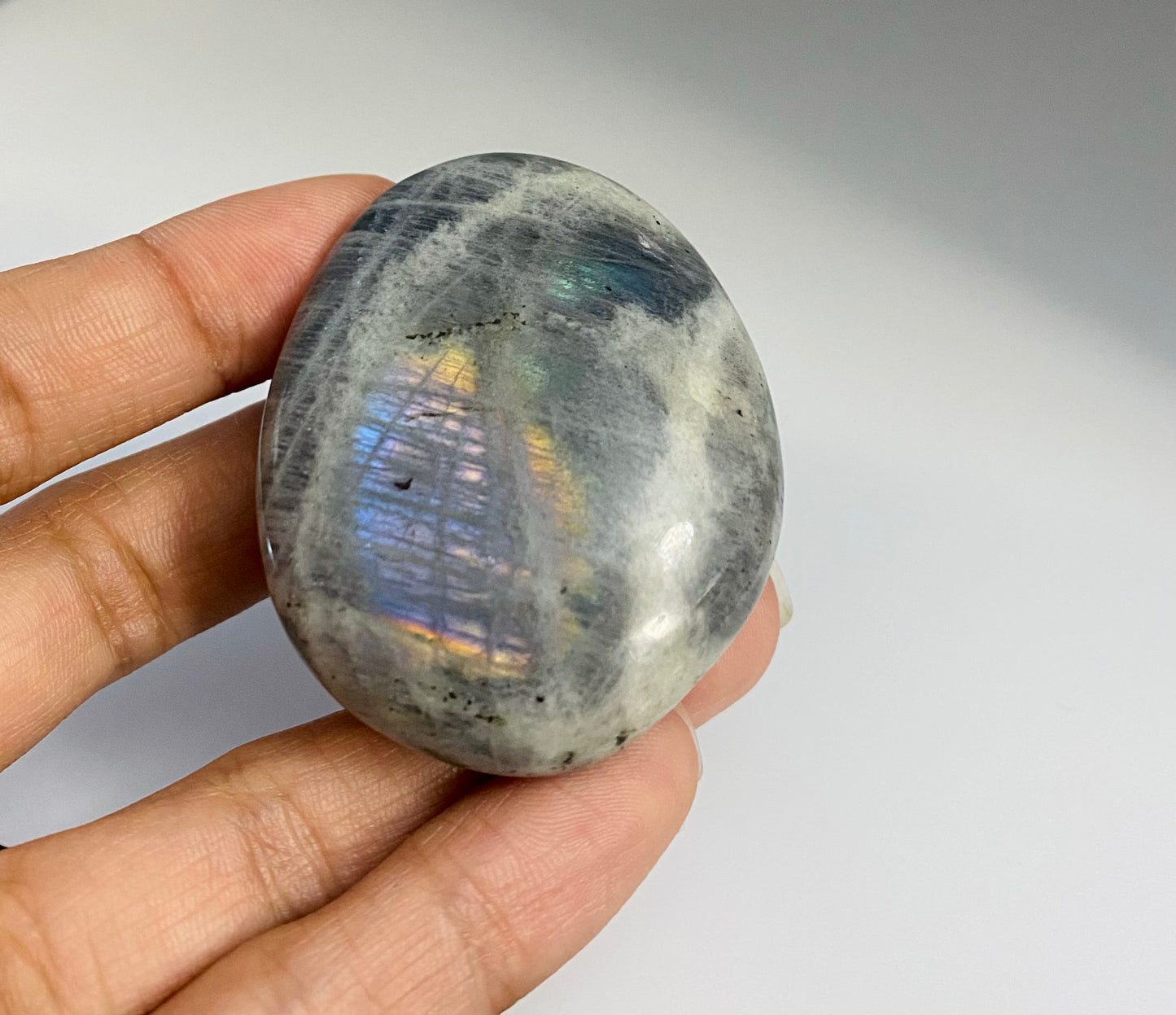 Labradorite Palm Stone