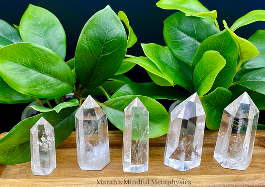 Mini Clear Quartz Tower