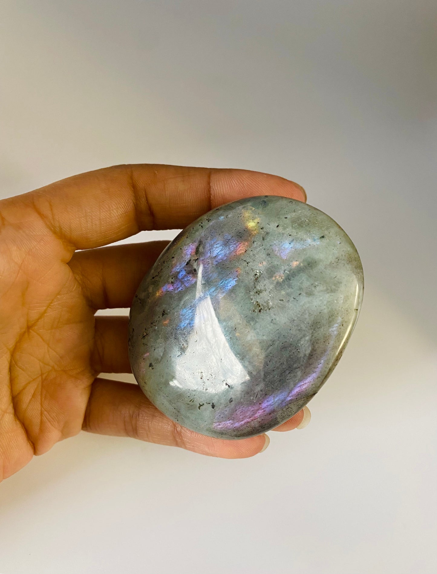 Labradorite Palm Stone