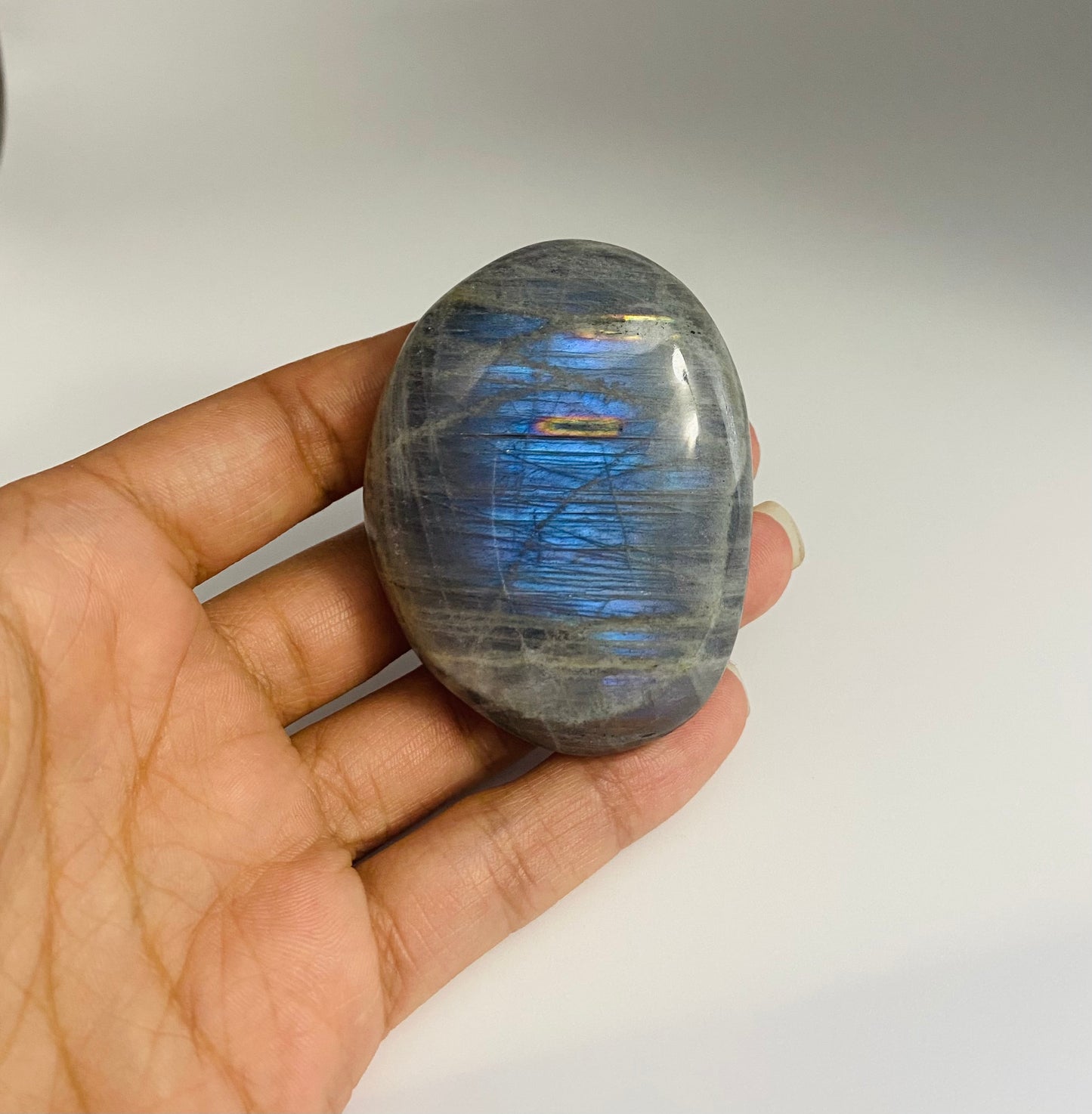 Labradorite Palm Stone