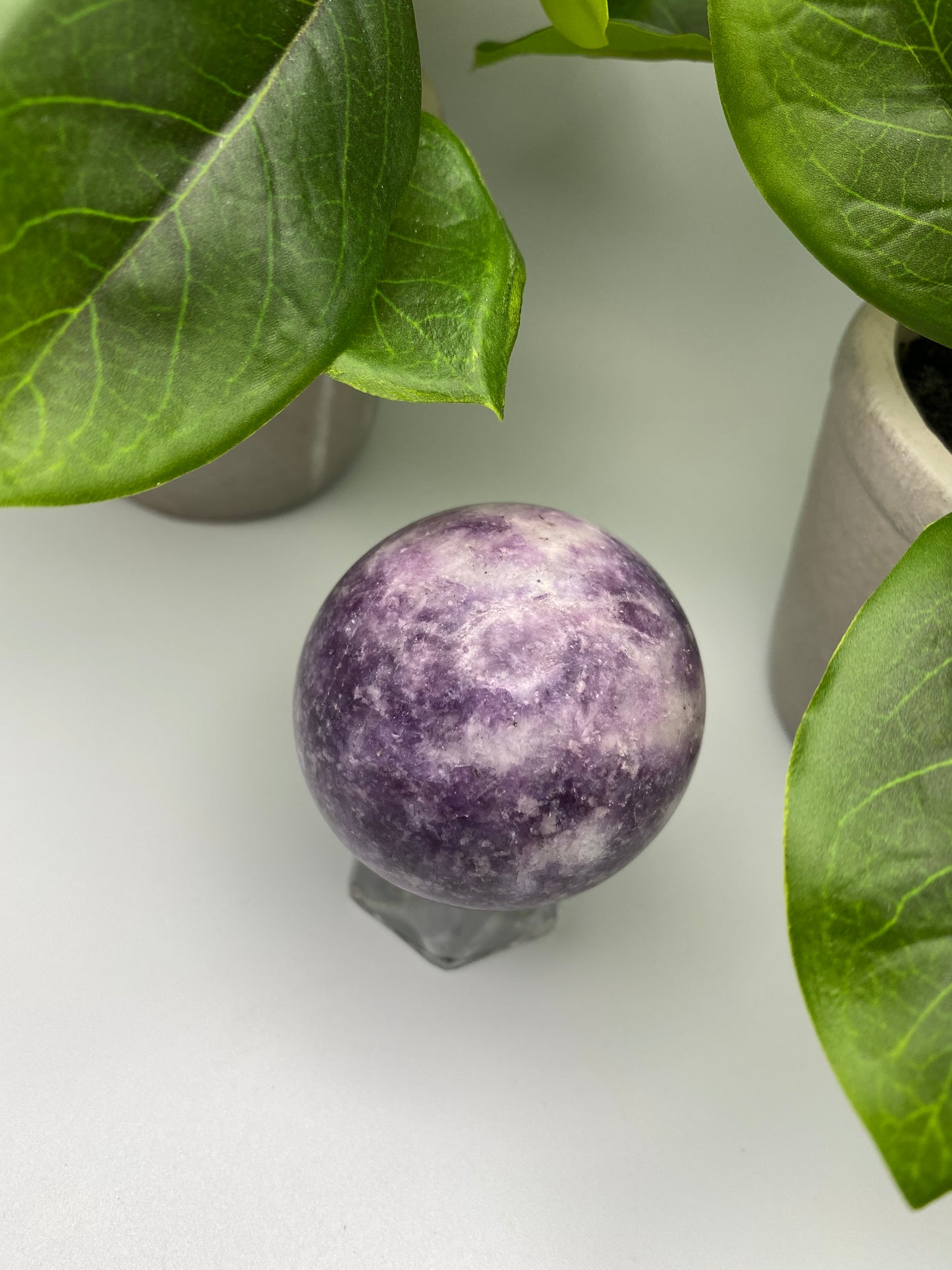 Lepidolite Sphere