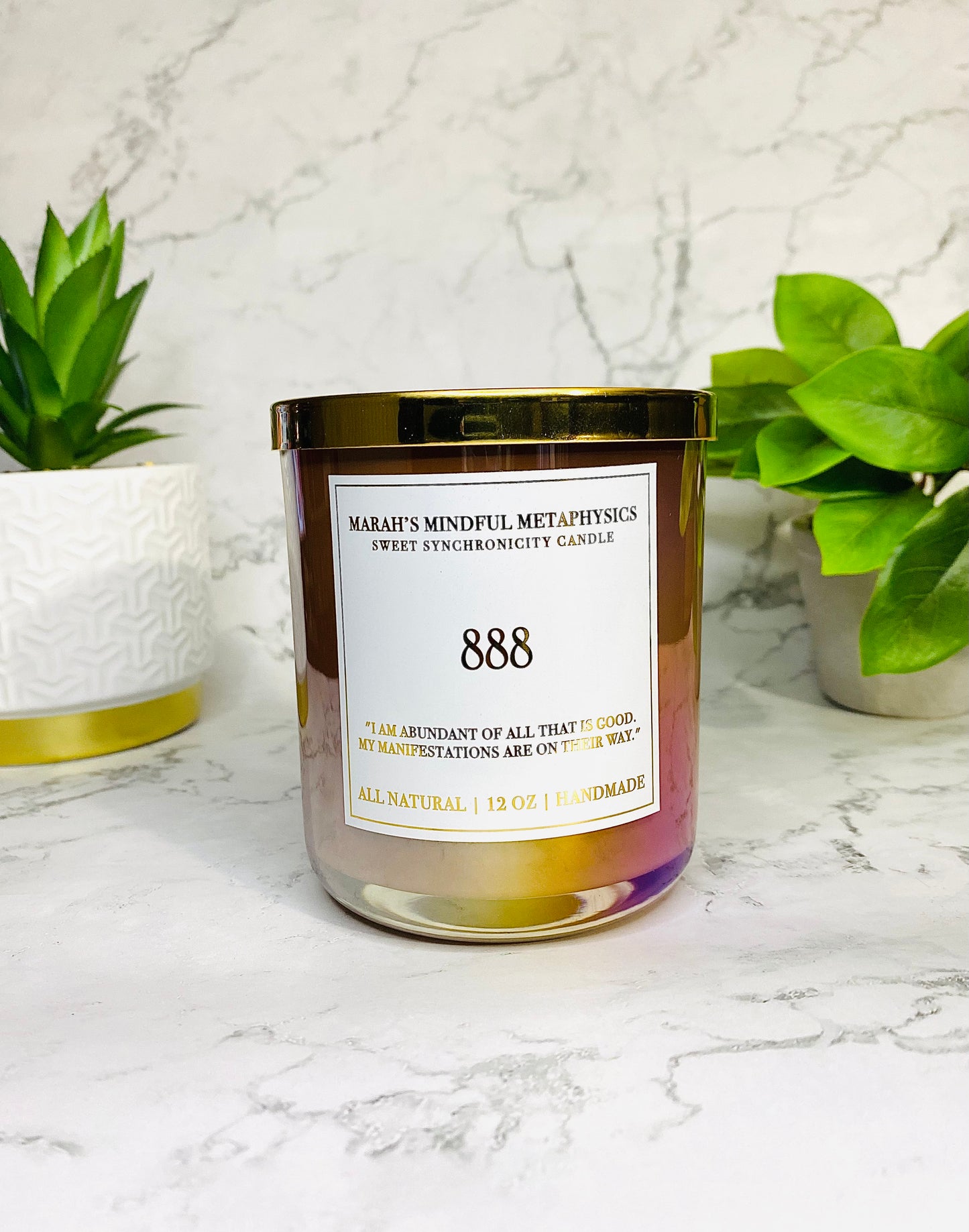 Sweet Synchronicity 888 Candle