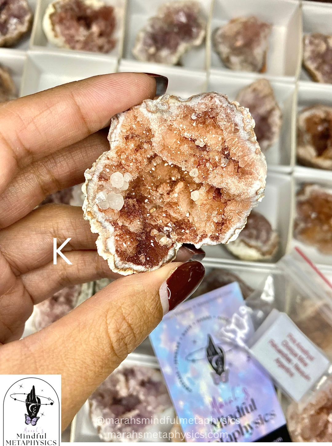 Pink Amethyst Geode