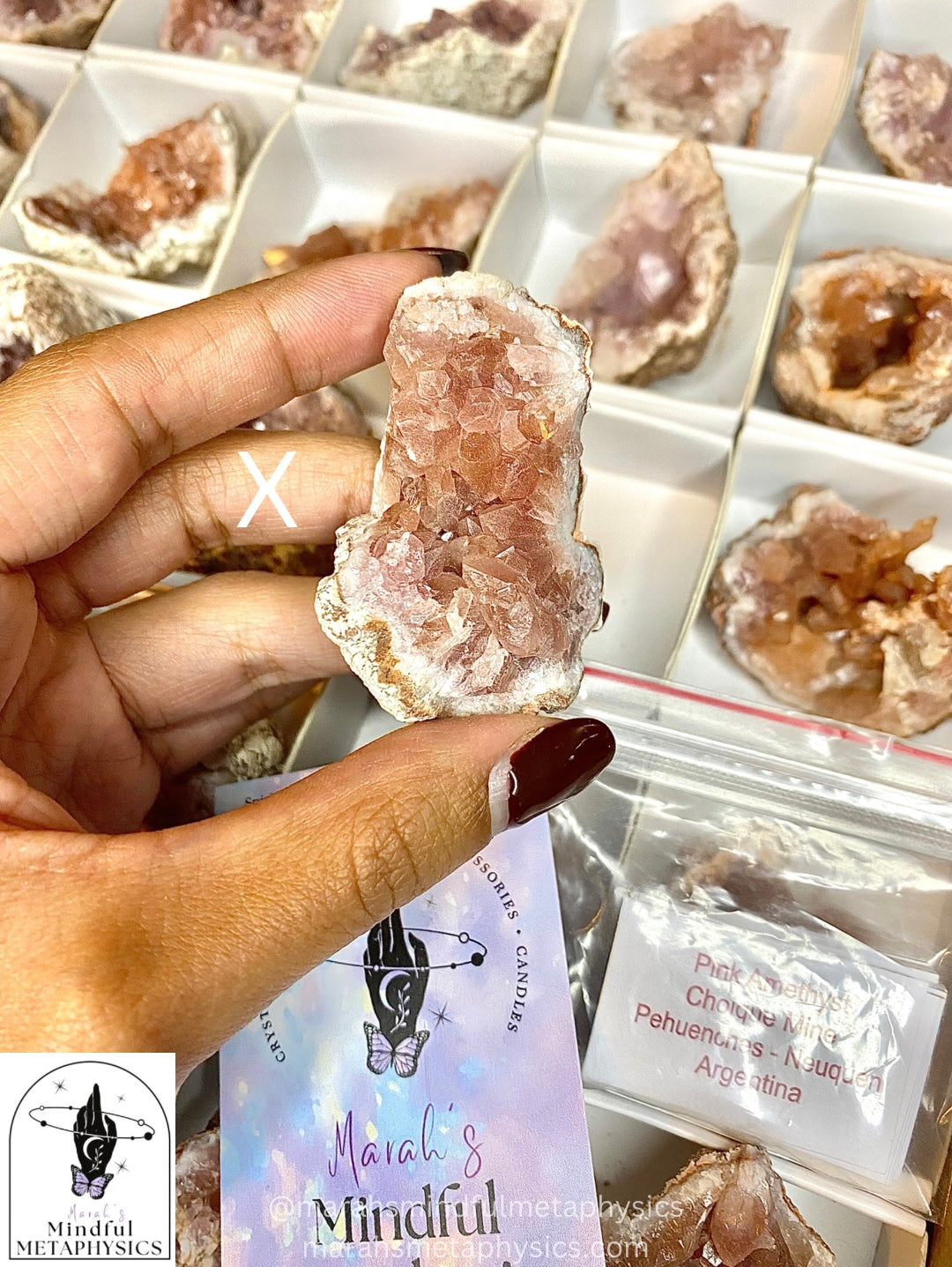 Pink Amethyst Geode