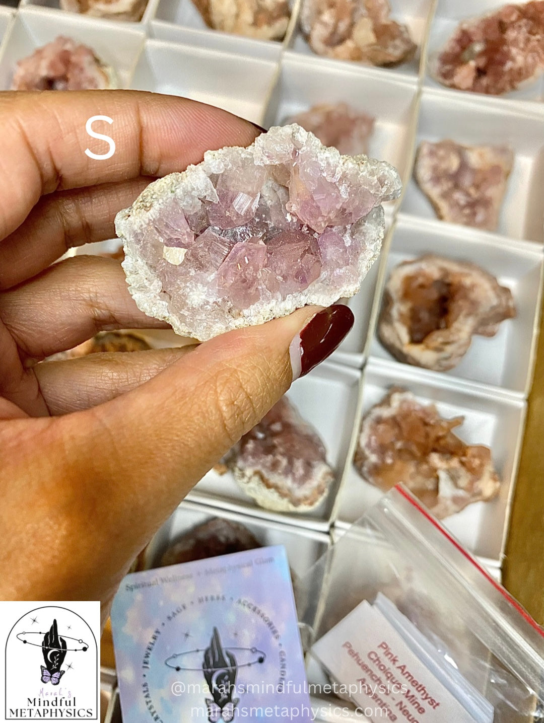 Pink Amethyst Geode