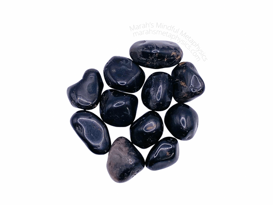 Tumbled Black Onyx