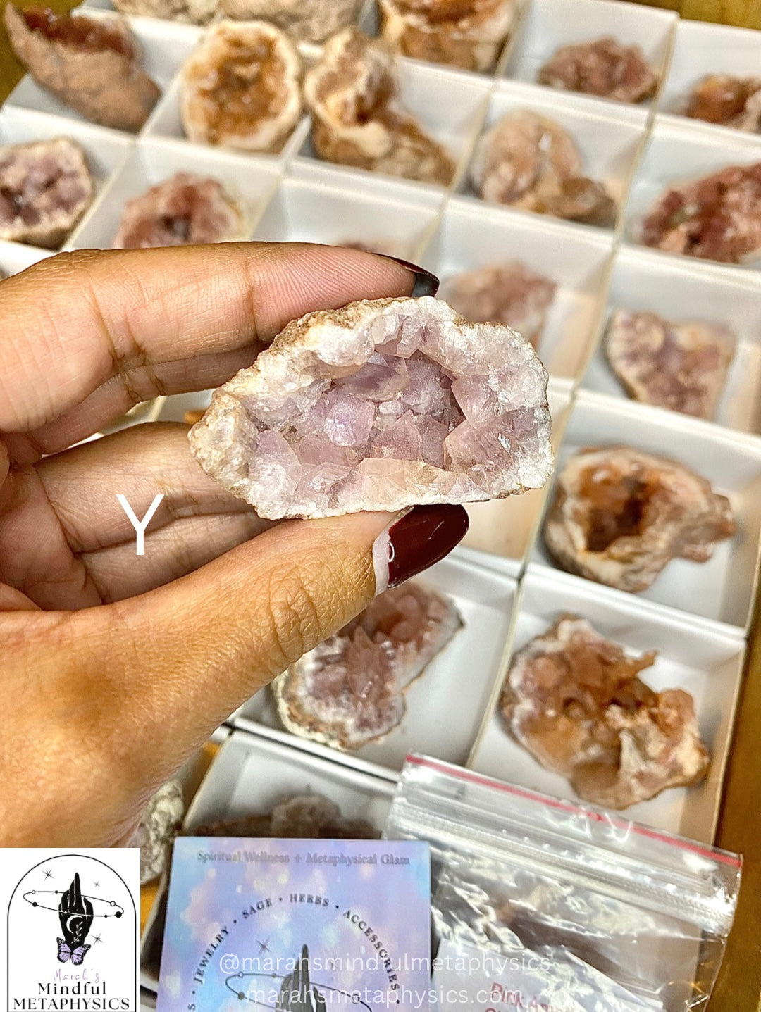 Pink Amethyst Geode