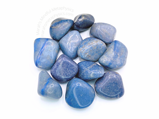 Tumbled Blue Quartz