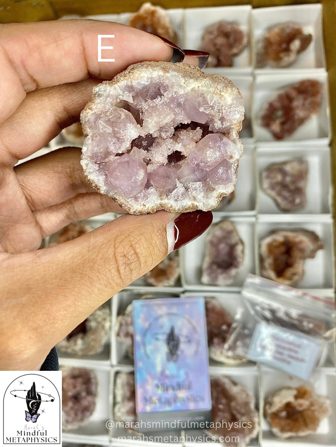 Pink Amethyst Geode